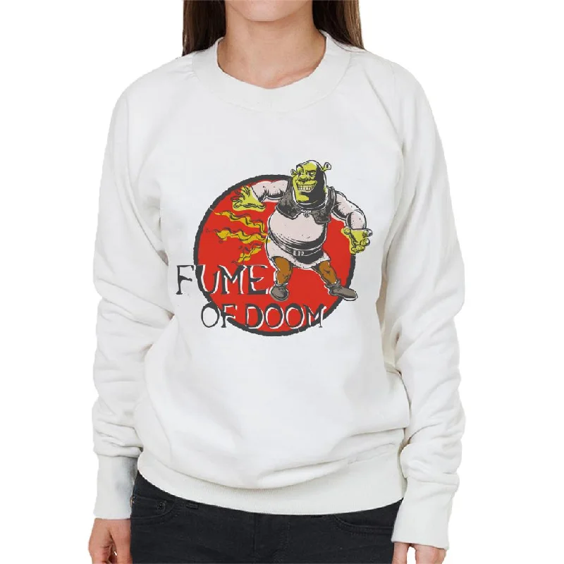 Shrek Fume Of Doom Women's Sweatshirt Hoodie with Tie-Dye Psychedelic Retro