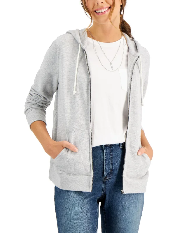 Style & Co Zip Hoodie Hoodie with Gradient Ombre Colorful
