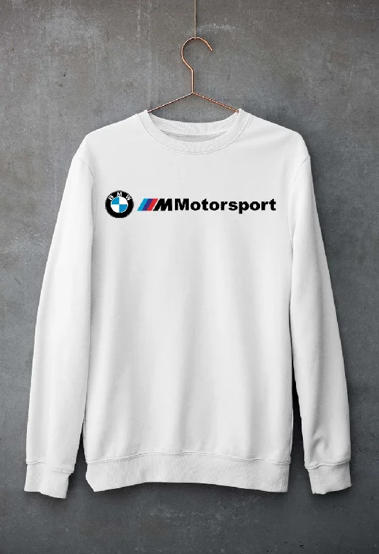 BMW Motersport Unisex Sweatshirt for Men/Women Hoodie with Pastel Soft Subtle