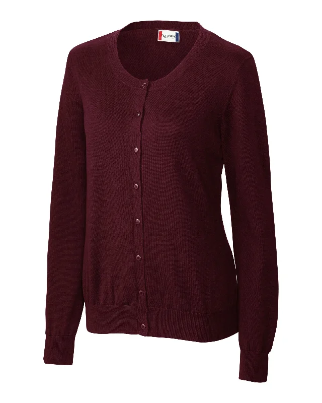 Clique Imatra Cardigan Sweater Glossy Satin Silk