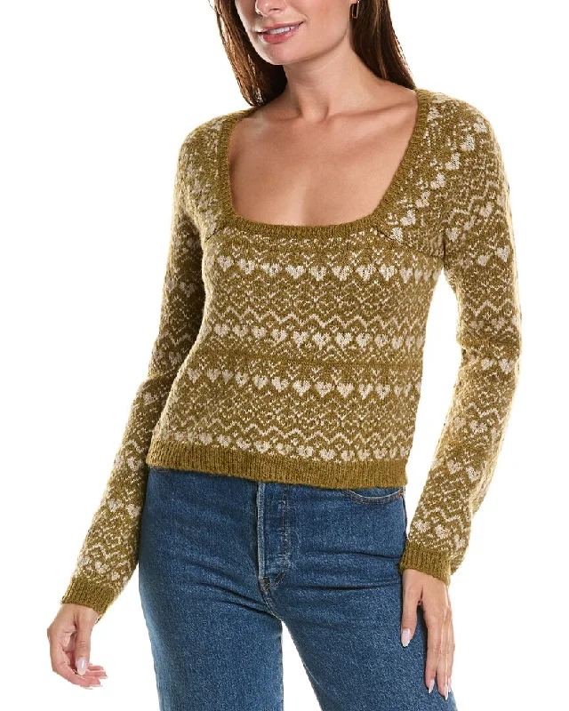 Saltwater Luxe Sweater Welt Pockets Slit Pockets Flap Pockets