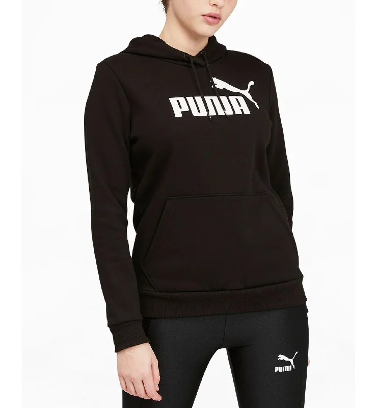 Women's Essentials Logo Fleece Sweatshirt Hoodie Hoodie with Hem Contrast Bold Stylish Women's Essentials Logo Fleece Sweatshirt Hoodie Hoodie with Hem Contrast Bold Stylish