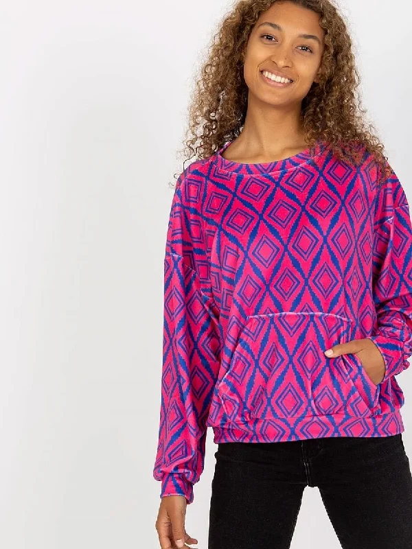 Sweatshirt Rue Paris Hoodie with Illustration Artistic Creative