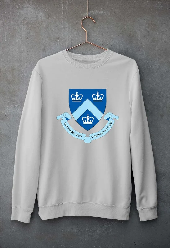 Columbia University Unisex Sweatshirt for Men/Women Hoodie with Patch Decorative Personalized Columbia University Unisex Sweatshirt for Men/Women Hoodie with Patch Decorative Personalized