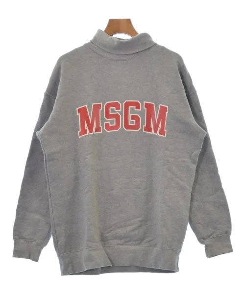 MSGM Sweatshirts Hoodie with Bell Sleeves Flared Feminine