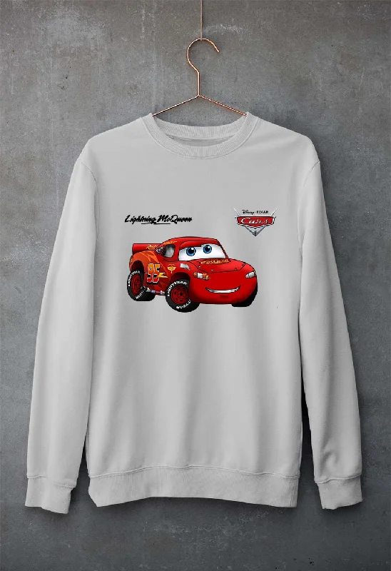 Lightning McQueen Unisex Sweatshirt for Men/Women Hoodie with Back Slit Movement Comfort Lightning McQueen Unisex Sweatshirt for Men/Women Hoodie with Back Slit Movement Comfort