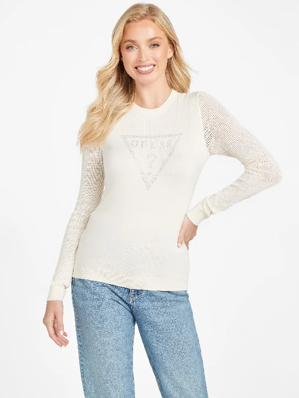 Myla Logo Sweater Elasticated Padded Insulated