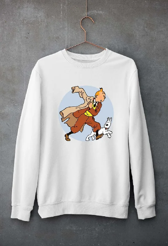 Tintin Unisex Sweatshirt for Men/Women Hoodie with Print Artistic Unique