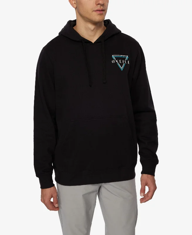 Men's Fifty Two Print Fill Pullover Hoodie Hoodie with Color Block Contrast Stylish