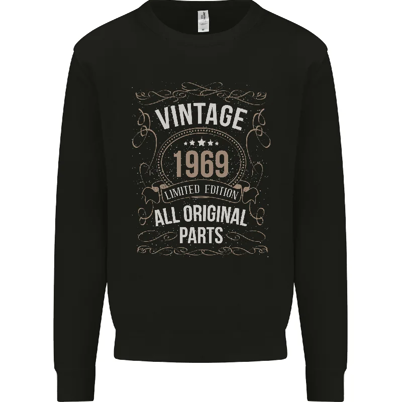 55th Birthday Limited Edition 1969 Mens Sweatshirt Jumper Hoodie with Neon Bright Vibrant 55th Birthday Limited Edition 1969 Mens Sweatshirt Jumper Hoodie with Neon Bright Vibrant