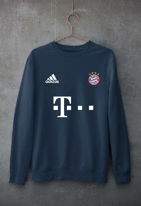 FC Bayern Munich 2021-22 Unisex Sweatshirt for Men/Women Hoodie with Pocket Utility Practical