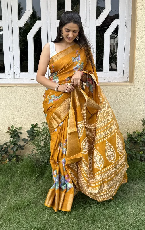 Women Party Wear Jeaquard Butti Dhola silk Saree with Un Stitched Blouse Everyday Stylish Blouse Women Party Wear Jeaquard Butti Dhola silk Saree with Un Stitched Blouse Everyday Stylish Blouse