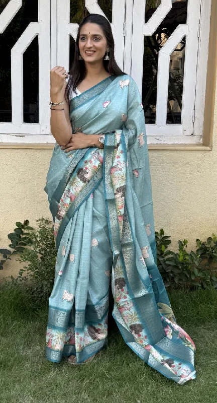 Women Party Wear Jari Chex Candy Silk Saree with Un Stitched Blouse Everyday Stylish Blouse Women Party Wear Jari Chex Candy Silk Saree with Un Stitched Blouse Everyday Stylish Blouse