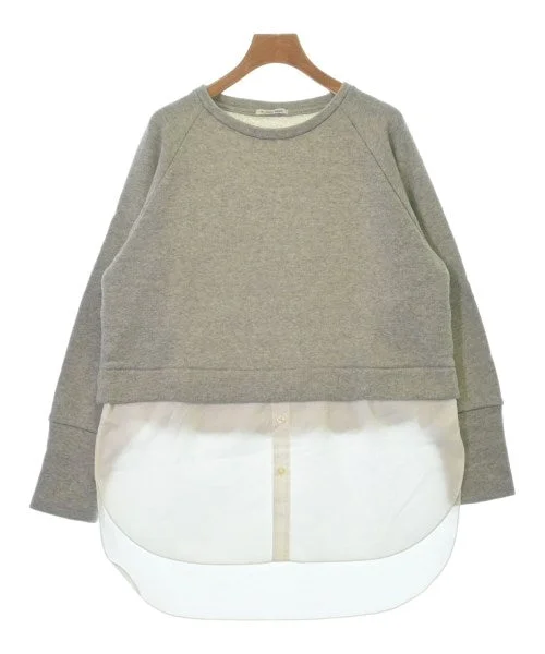 le coeur blanc Sweatshirts Hoodie with Stripes Bold Sporty