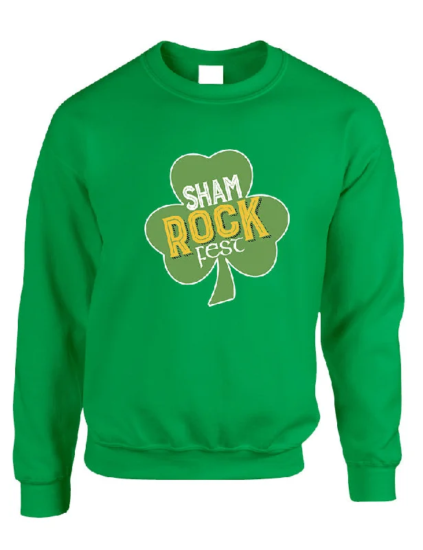 Adult Sweatshirt Shamrock Fest St Patrick's Day Cool Top Hoodie with Drop Shoulder Relaxed Streetwear Adult Sweatshirt Shamrock Fest St Patrick's Day Cool Top Hoodie with Drop Shoulder Relaxed Streetwear