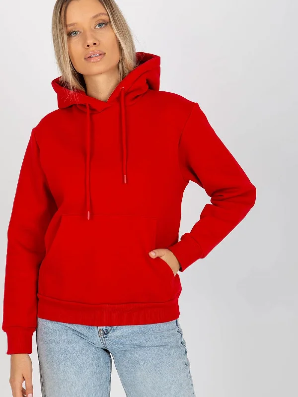 Sweatshirt Rue Paris Hoodie with Stripes Bold Sporty