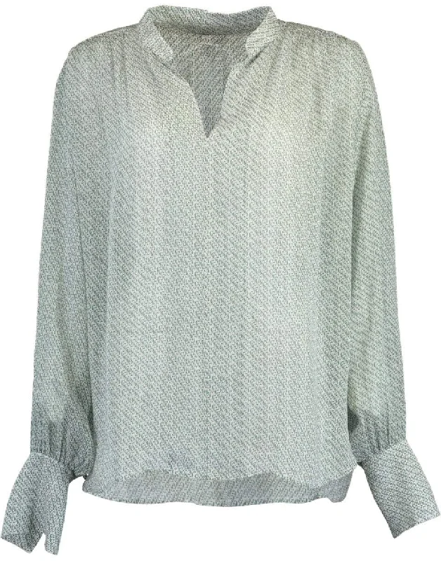 Carly Viscose Blouse Ruffled Neck Blouse