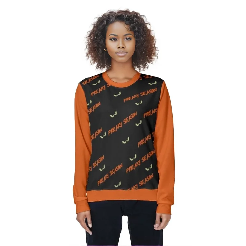 Freaky Season Womens Thicken Sweatshirt Hoodie with Hem Lace Feminine Delicate