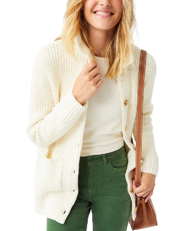 J.McLaughlin Stellan Wool-Blend Sweater Lace Blend Ribbed Blend Corduroy Blend