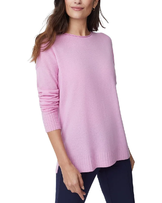 J.McLaughlin Yvette Cashmere Sweater Toggled Drawstring Belted