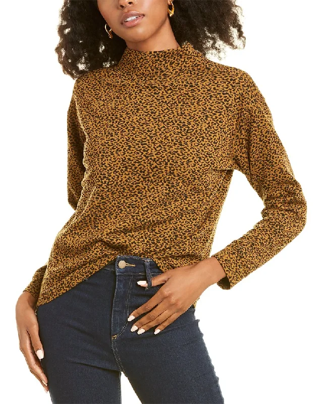 PRODUCT TEMPLATE DNU beachlunchlounge Tameron Jacquard Sweater Transparent Opaque Sheer