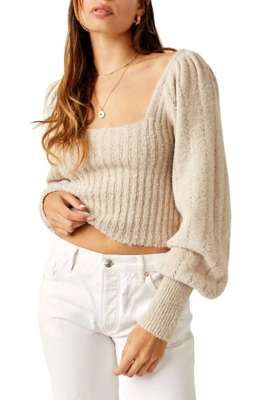 Katie Pullover Sweater In Sand Dollar Combo Long Sweater Short Sweater Cropped Sweater Katie Pullover Sweater In Sand Dollar Combo Long Sweater Short Sweater Cropped Sweater