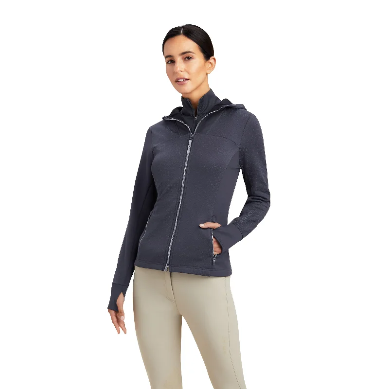 Lumina Full Zip Hoodie Hoodie with Sequins Glamorous Eye-catching
