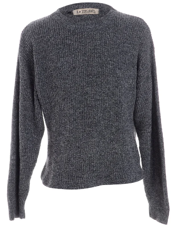 Label Shaun Straight Hem Heavy Knit Jumper Tailored Straight A-Line