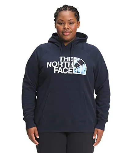 The North Face Plus Size Half Dome Pullover Hoodie Hoodie with Crew Neck Simple Timeless