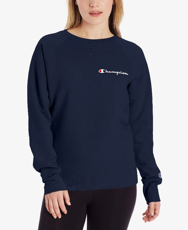 Women's Powerblend Logo Sweatshirt Hoodie with Drawcord Adjustable Secure