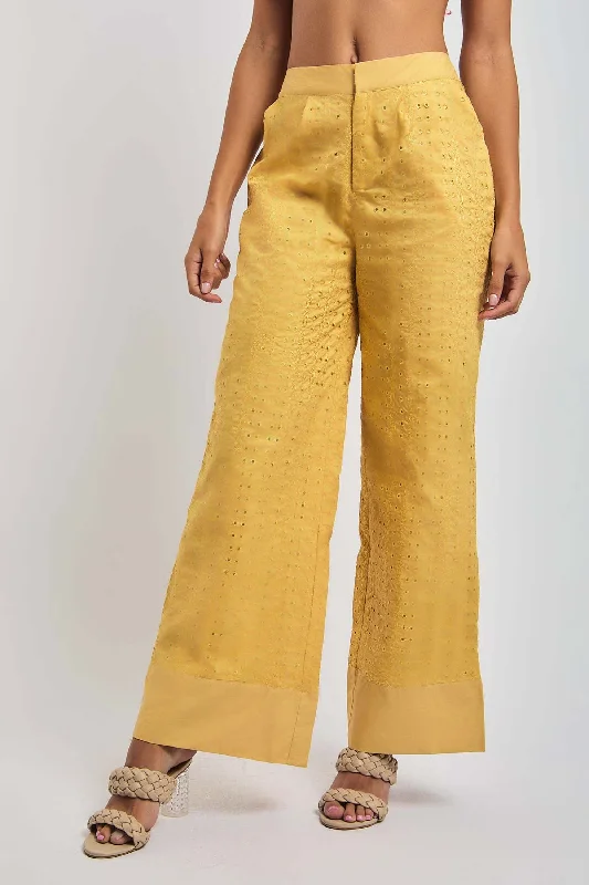 Pant Trendy High-Waist Trousers