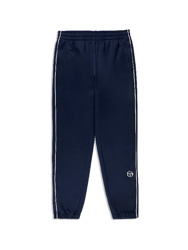 Miss Lioni Track Pant- Maritime Blue Stylish Slim Trousers