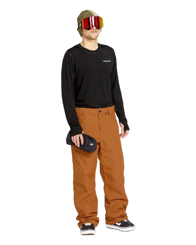 Volcom Men's 5 Pocket Shell Pant 2025 Trendy Wide-Legged Trousers