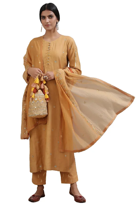 Sona Gottiya Kameez, Pants And Odhni Fashionable Work Pants