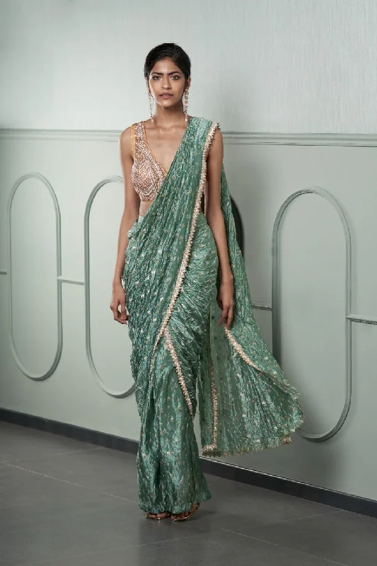 Pracheta Pant Saree Formal Linen Trousers