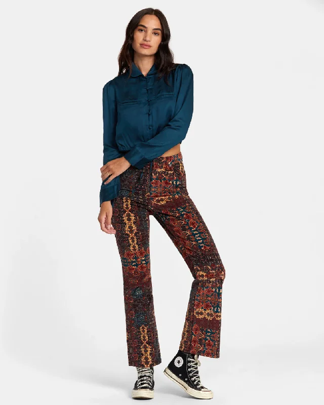Groove Cord Pant Classic Cropped Pants