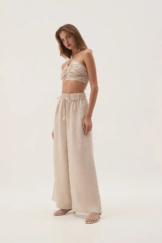 Airlie Relaxed Pants Soft Wool Pants