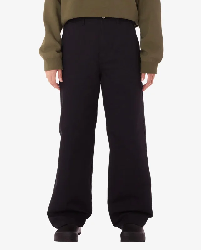 Brighton Carpenter Pant - Black Chic Slim Fit Pants