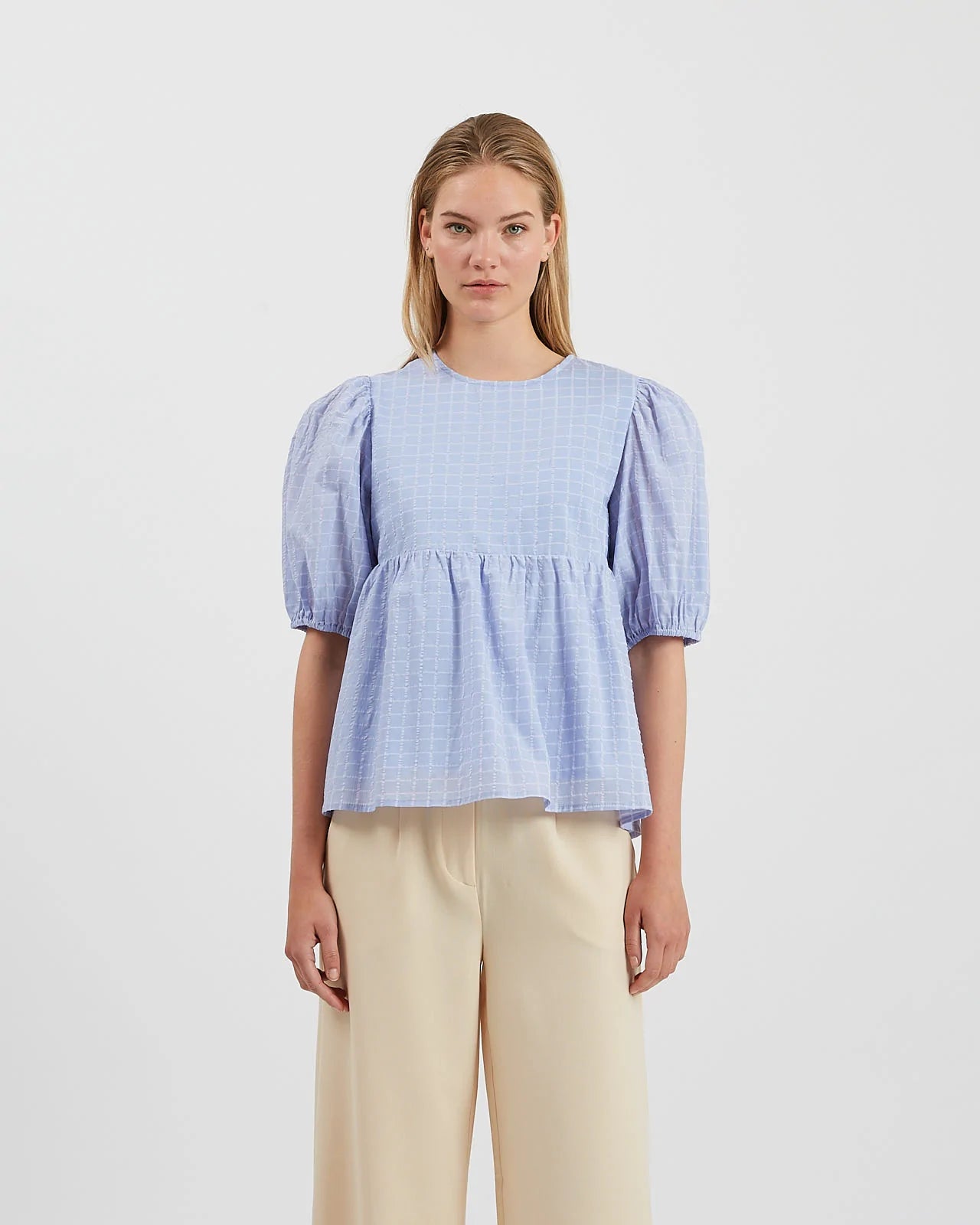 bahny short sleeved blouse 9281 Playful Puff Blouse