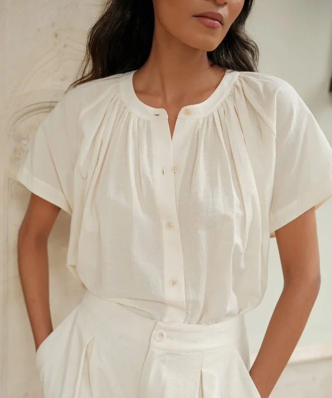 Willow Blouse Chic Off-Shoulder Blouse