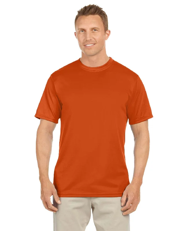 Augusta Moisture Wicking T-Shirt | Orange Layered Multi-layer Single Layer