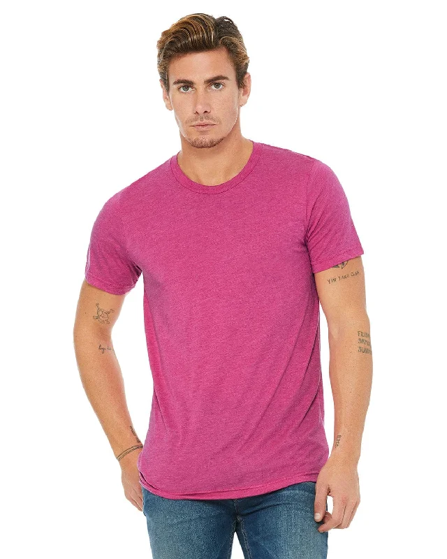 Bella+Canvas Triblend T-Shirt | Berry Triblend Lace Blend Ribbed Blend Corduroy Blend