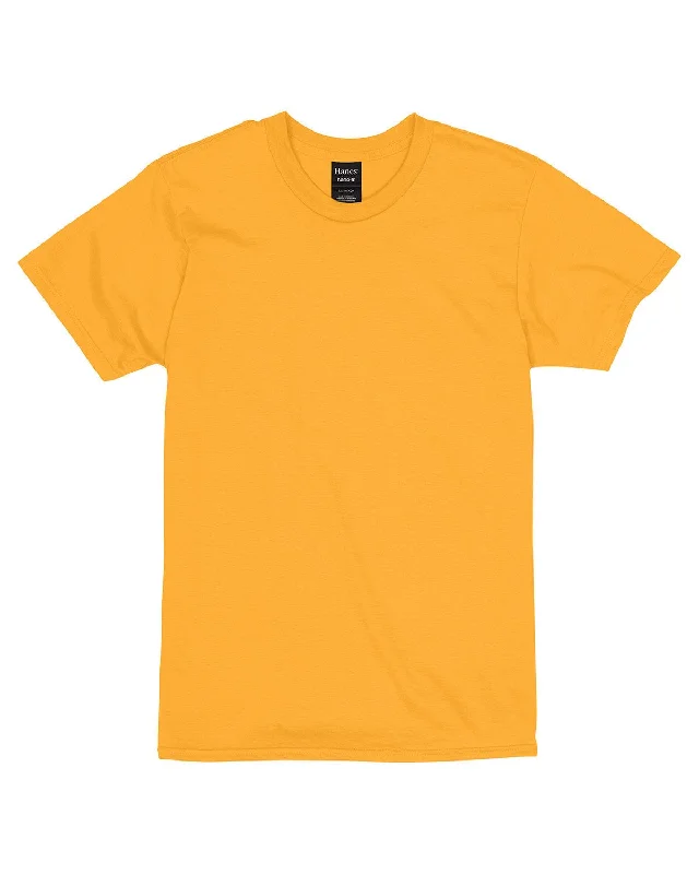 Hanes Combed Cotton T-Shirt | Gold Chenille Blend Fleece Blend Nylon Blend