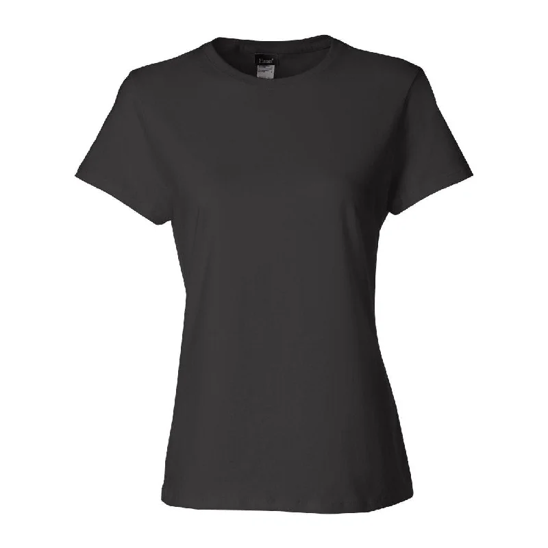 Hanes Perfect-T Womens T-Shirt Elasticated Padded Insulated