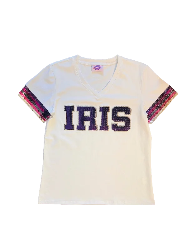 Iris Jersey Tee: PRE-ORDER Hooded Caped Shawl Collar