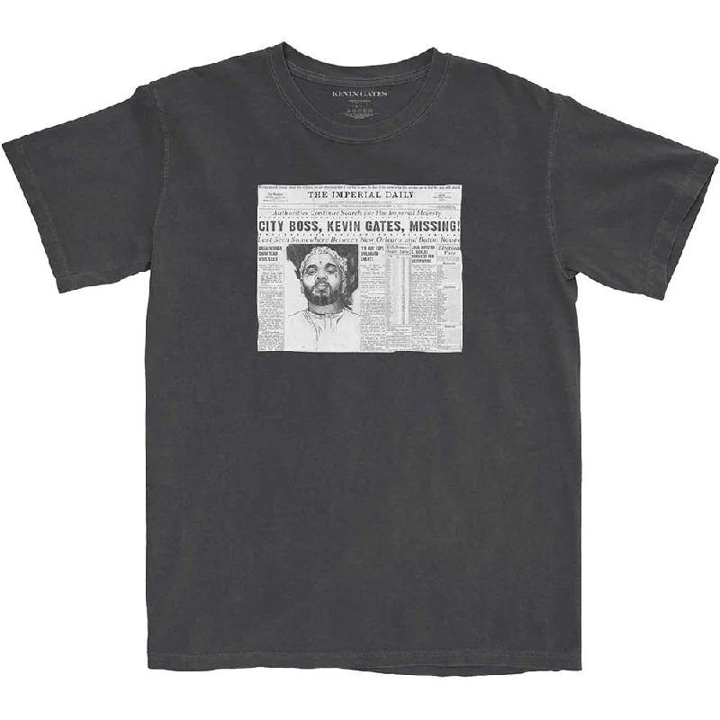 Kevin Gates | Official Band T-Shirt | The Paper Houndstooth Herringbone Solid