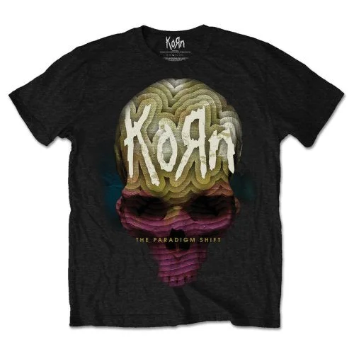 Korn | Official Band T-Shirt | Death Dream Houndstooth Herringbone Solid