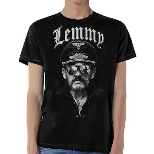 Lemmy | Official Band T-Shirt | MF'ing Print Jacquard Patchwork