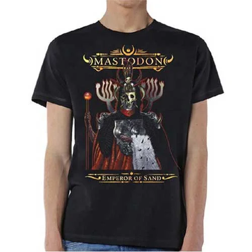 Mastodon | Official Band T-Shirt | Emperor of Sand Graphic Embroidered Appliqued