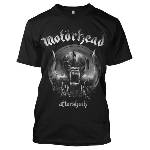 Motorhead | Official Band T-Shirt | Aftershock Zippered Buttoned Snapped